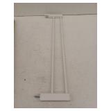 BABELIO Metal Baby Gate Extender, 5.5inch Wide, 30 Inch Tall, White