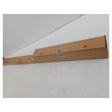 Ivilon Drapery Treatment Window Curtain Rod - Acrylic Ball 1 inch Pole. 48 to 86 Inch. Warm Gold