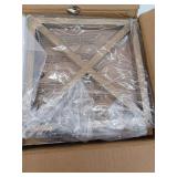 Farmhouse Kitchen Island Lighting, 5-Light Rustic Wooden Rectangle Chandelier