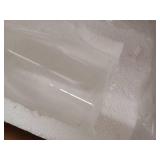 Farmhouse Kitchen Island Lighting, 5-Light Rustic Wooden Rectangle Chandelier