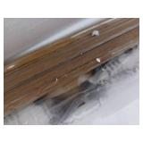 Farmhouse Kitchen Island Lighting, 5-Light Rustic Wooden Rectangle Chandelier