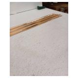 Gold Floor Transition Strip - 4ft x 1.6in (3pcs) Aluminum Molding