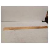 Gold Floor Transition Strip - 4ft x 1.6in (3pcs) Aluminum Molding