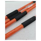 VEVOR Cabinet Jack Support Pole, 4-Pack, 45.7-114.2 Inch Steel Telescopic Quick Support Rod