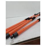 VEVOR Cabinet Jack Support Pole, 4-Pack, 45.7-114.2 Inch Steel Telescopic Quick Support Rod