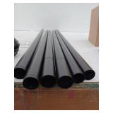 Kamanina Extra Long Curtain Rod with Decorative Finials