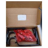 Kamanina Extra Long Curtain Rod with Decorative Finials