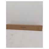 Kamanina Extra Long Curtain Rod with Decorative Finials