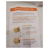 Retractable Baby Gate 42" Tall x 78" Wide