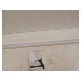 Cordless Cellular Shades, No Tools No Drill Blackout Honeycomb Shades Pleated Blinds, 42