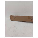 VIHOSE 24 Inch Ceiling Fan Downrod with Extension Cord 2 ft Silver