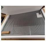 Modern Black Frame Rectangular Bathroom Mirror 40x30