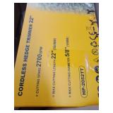 Cordless Hedge Trimmer 22"