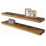 BAMEOS Floating Wall Shelves Set of 40x7