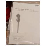 Lincoln 6917 Pneumatic Double Acting Grease Pump with 4 Wheel Banded Drum Dolly