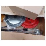 Lincoln 6917 Pneumatic Double Acting Grease Pump with 4 Wheel Banded Drum Dolly