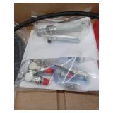 Lincoln 6917 Pneumatic Double Acting Grease Pump with 4 Wheel Banded Drum Dolly