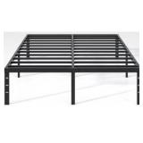 JETO King Size Metal Platform Bed Frame