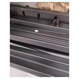 JETO King Size Metal Platform Bed Frame