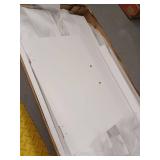 White Over-Toilet Storage Cabinet