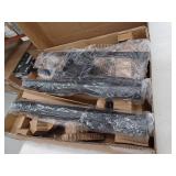 Ecotiny Rolling TV Stand, Black