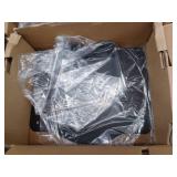 Ecotiny Rolling TV Stand, Black