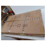 VOWNER Mini Fridge Cabinet with Power Outlet, 3-Tier