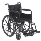 Transport/Wheelchair K1 Product Description: Silver Sport-1,18"