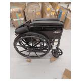 Transport/Wheelchair K1 Product Description: Silver Sport-1,18"
