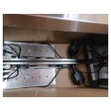 LONGRUN Mirror Waterfall Fountain Indoor, 48" Water Feature With 7 Colors Light