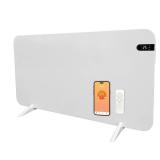 KÃ¶nighaus 800W Smart Dual Space Heater â Wall heater and mobile use â WiFi App Control & Remote â Includes Towel Rack, Stand Feet & Mounting Kit â Color: White