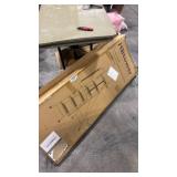 HBTower Step Ladder, Folding Step Stool with Wide Anti-Slip Pedal, Sturdy Steel Ladder, Convenient Handrail, Lightweight, Portable Steel Step Stool