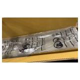 DECOLAB Standing Room Dividers, Privacy Divider Panel Wall, Portable Divider Separator Screen for Classroom, Office, Studio, Home, Scratch Resistance, 29x65 inch, Steel