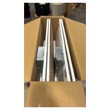 2x2 FT LED Center Basket Troffer Panel Light, 5CCT Color Tunable 3000K-6500K, 5 Watt Adjustable 40W/35/30/25/20W, 0-10V Dimmable Drop Ceiling Lights, 120-277V-ETL&DLC Qualified, 4-Pack