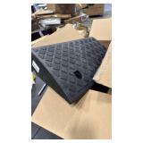 Curb Ramp Portable Lightweight Heavy Duty Plastic Threshold Ramp for Driveway, Loading Dock, Sidewalk, Car, Scooter, Bike, Motorcycle