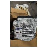 GABRYLLY Ergonomic Office Chair, High Back Home Desk Chair with Headrest, Flip-Up Arms, 90-120Â° Tilt Lock and Wide Cushion, Big and Tall Mesh Chairs for Man Woman, Black Task Chair (seems to be gre