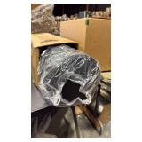 ForPro Jumbo Full Round Bolster Pillow  Black  Oil and Stain-Resistant  for Massage and Yoga  9â R x 26â L