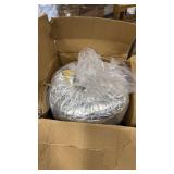 6 in. x 25 ft. Insulated Flexible Duct R4.2 Silver Jacket, 6 - Flexible Ductwork - Ducting & Venting