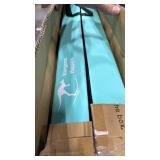 Kangaroo Hoppers 8FT Kids Balance Gymnastics Beam for Kids, Folding Extra Firm Foam Floor Beam for Beginners, Home Training Equipment with Anti-Slip Base, Carrying Bag