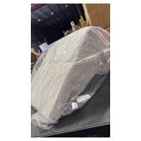 Bed Wedge Pillow for Sleeping, 12 Inch Adjustable Triangle Pillow with Air Memory Foam