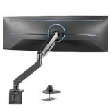 VIVO Aluminum Single Pneumatic Monitor Desk Mount  Fits Ultrawides up to 49