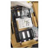 monTEK 1.1\" Ultra Slim TV Wall Mount for 37-75 Inch TVs, 132lbs Heavy Duty, 4X Weight Tested, Full Motion Articulating Bracket, Max VESA 400x400mm, Fits 16/18\" Studs