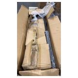 Boat Trailer Steps with Handrail, EVA Anti-Slip Mat, 450Lbs Capacity, Recommended for Bow Heights up to 55\", 3 Mounting Angle Options, Fits Trailer Tongues 3\" to 4\" Wide & Up to 5\" High