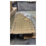 Serene Valley 26-1/4\" X 14-1/4\" Sink Protector, Rear Drain with Corner Radius 3/8\", NLW2715R