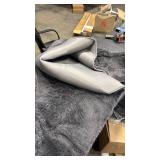 Ophanie 6x9 Area Rugs, Upgrade Non-Slip Fluffy Soft Rugs for Living Room, Large Shag Grey Fuzzy Plush Rug, Gray Shaggy Big Carpets for Bedroom, Kids Boys Girls Dorm Nursery Home Decor Aesthetic