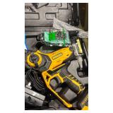 BITOON (yellow) 8-Inch Mini Chainsaw with 2PCS 3.0Ah Battery and Charger, Auto-Oiler, Brushless Cordless 8-Inch and 6-Inch 2-in-1 Pruning Chain Saw, Portable Electric Chainsaw for Cutting Wood, Branch