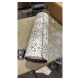 LUMI Anti Fatigue Kitchen Cushioned Mat for Floor, Ultra Soft Waterproof Runner for Standing, Stain Resistant PVC Comfort Rugs for Home, Office, Sink, Laundry, 24x87