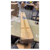 YYWUOJJ Wood Floating Shelves for Wall Decor, Rustic Wall Shelves for Bedroom Bathroom Kitchen Living Room, Set of 4 Light Walnut 48 Inch