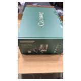 Caraway Home 12pc Cookware Box Set Sage: Nonstick Ceramic, Stainless Steel Handles, Induction Compatible, Pot Lid Organizer