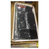 47 Inch Computer Desk with Power Outlets and LED Lights, Reversible Gaming Desk with File Drawer & Monitor Stand, Corner Gamer Desk Table for Home Office with Storage Shelves, Black (similar design as